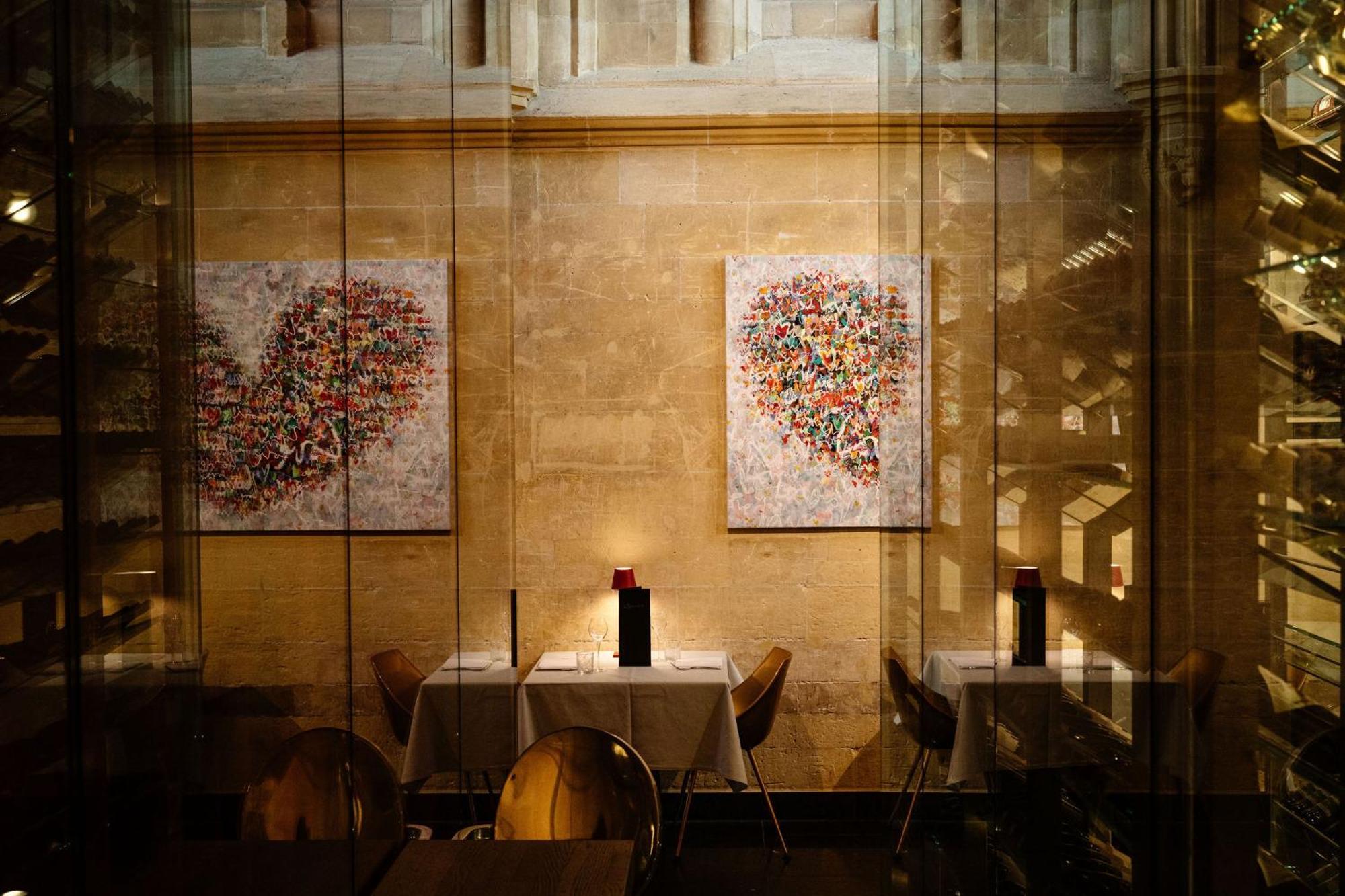 크루이쉐렌호텔 마스트리흐트 외부 사진 The interior of the restaurant